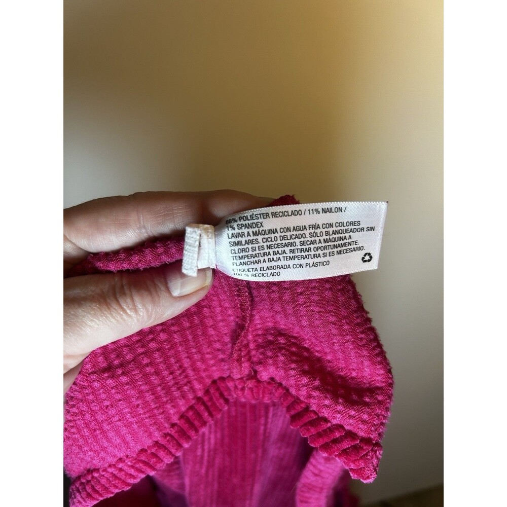 Wild Fable Hot Pink Corduroy Shacket Womens XL Oversized Snap Shirt Jacket - Picture 13 of 15